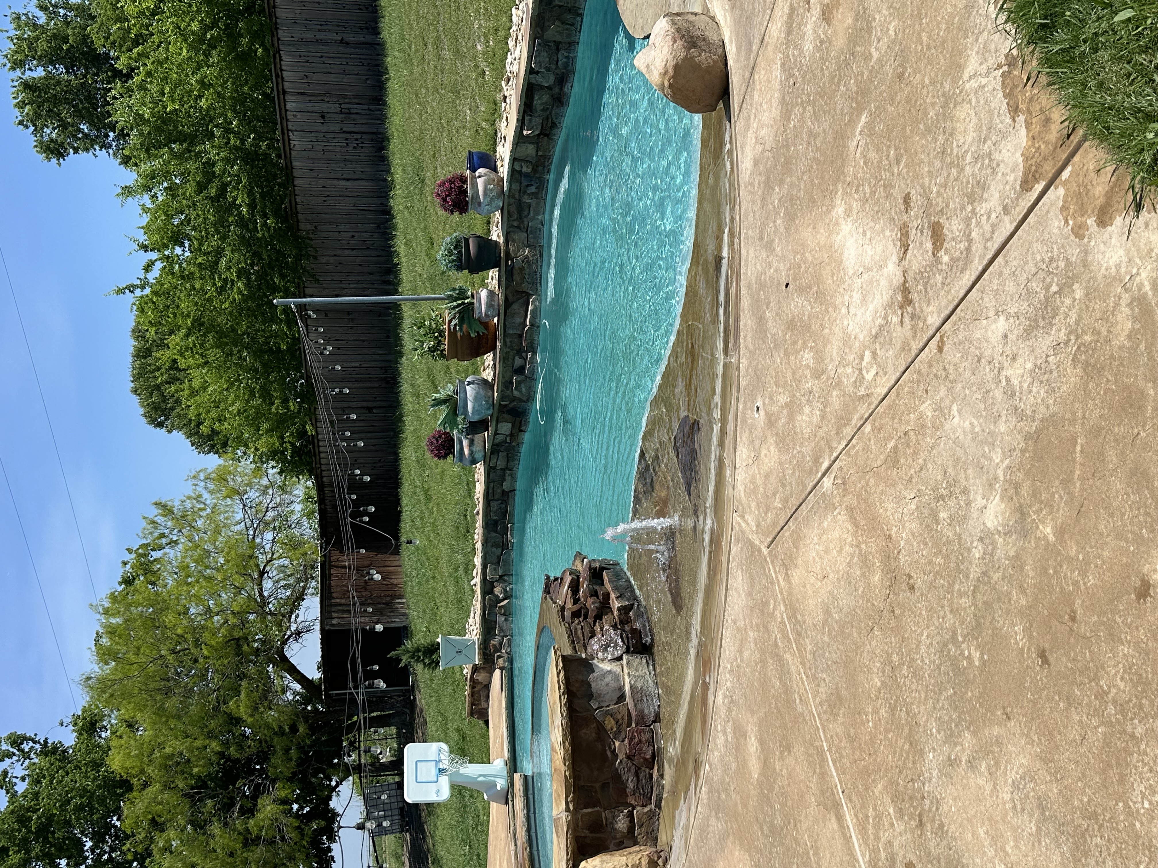 Pool serviced by Clearcrest in Fort Worth